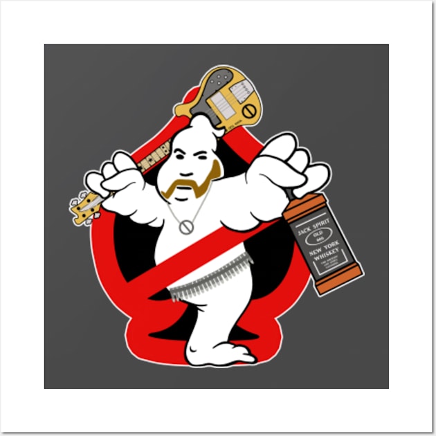 Ghostbusters Motorhead Logo Mash-up (Lemmy and Mooglie) Wall Art by TheMagicGhostbuster